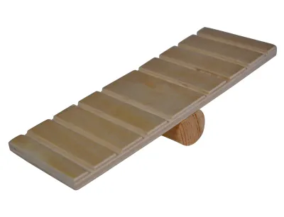Wooden Seesaw Toy for Rodents 18cm