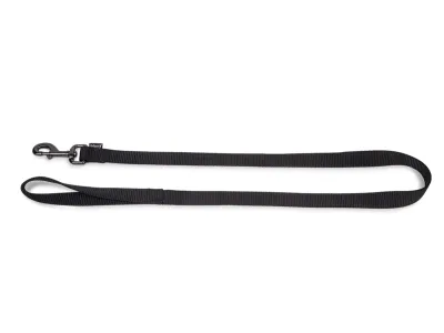 Nylon Dog Leash 120cm – Classic Turquoise – Zwart