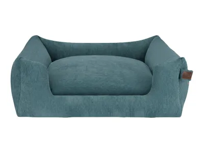 Snooze Mellow Dog Bed Peacock Blue – Fantail
