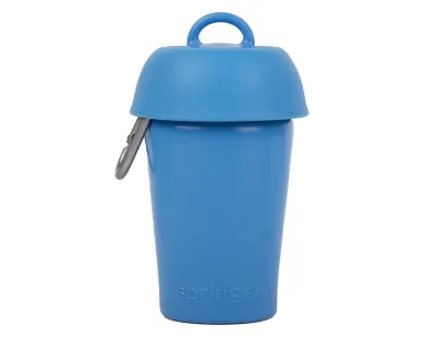 Reiswaterfles Flip – Springer Blue – Paars