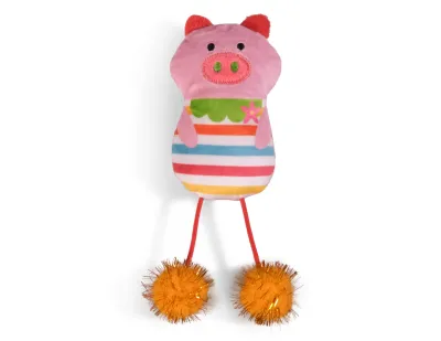 Cat Toy Bowi Pig 16cm – Multicolor