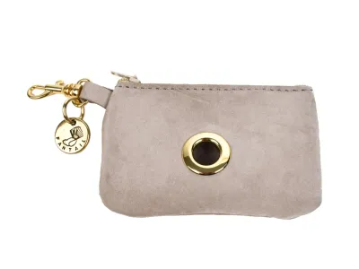 Poop Bag Dispenser Nubuck Taupe Grey – Fantail