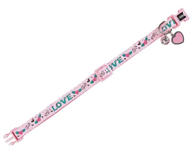 Cat collar Charm pink 20-30cm