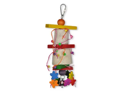 Bird Toy Barrels Multicolor 27cm