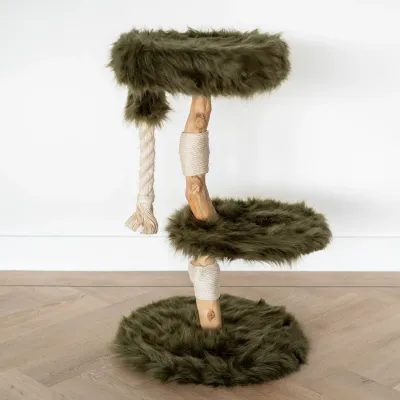 Cat Tree Furry Bengal 120 cm – RHR Quality Forest Green