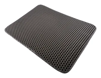 Cat Litter Mat Double Layer – Grey