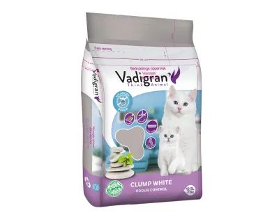 Cat Litter Bentonite White No Scent