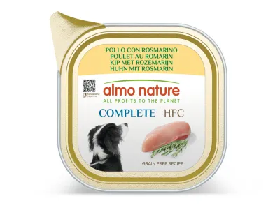 Almo Nature HFC Dogs Complete met Kip en Rozemarijn