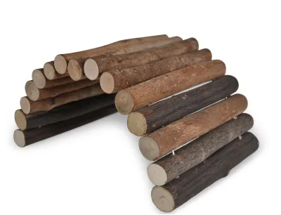 Wooden Bridge Small Animal Toy – Brown
