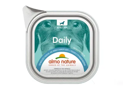 Daily Dogs met Kabeljauw en Groene Bonen – Almo Nature