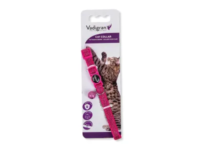 Cat Collar Glitter Fuchsia 20-30cm