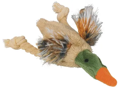 Pluche eend dierfiguur – Bruin