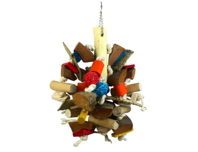 Bird Toy Wood&Fun 40cm – Multicolor