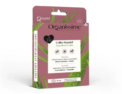 Biogance Organissime Antiparasitaire Halsband voor Katten – Wit