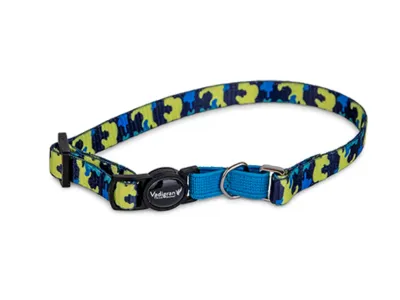Cat Collar Camouflage Neon 20-30cm