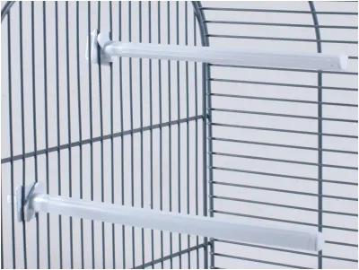Bird Perch Plastic White 17cm