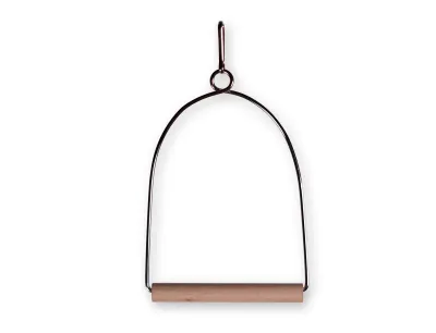 Wooden Swing Perch for Birds – Natural