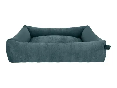 Dog Bed Snug Mellow Peacock Blue – Fantail