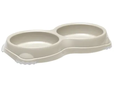 Food and Water Bowl Fixo XS – Grey