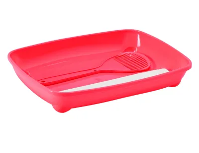 Cat Litter Tray Billy Kit Open – Grey