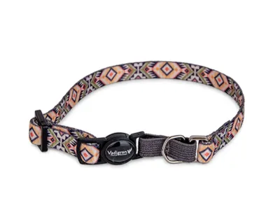 Cat Collar Boho Green 20-30cm
