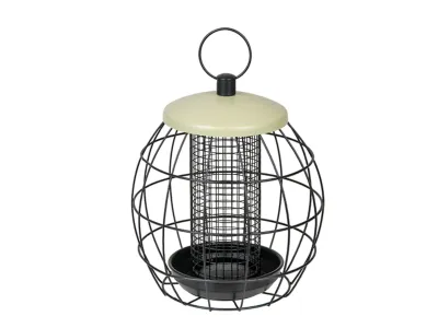Peanut Feeder with Protective Cage 20cm – Emma's Garden