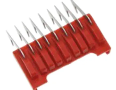 Wahl Opzetkam 3mm – Rood