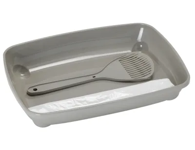 Cat Litter Tray Open Grey – Billy