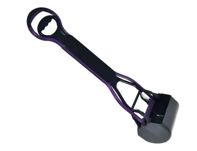 Poopscoop L – Black – Purple