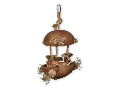 Bird Toy Coconut Bamboo 36cm
