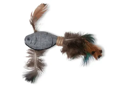 Cat Toy Fish 13cm – Seawies Grey