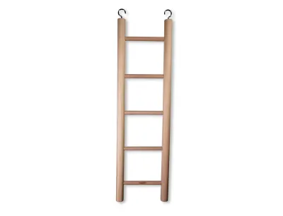 Bird ladder wooden 5 rungs 48x14cm – Natural