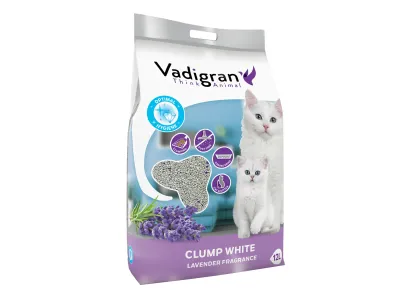 Cat Litter White Coarse Lavender