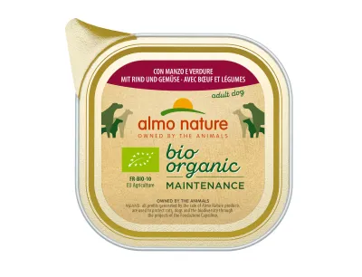 BIO Organic Dog Food with Beef and Vegetables – Almo Nature