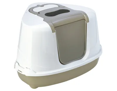 Cat Litter Box Corner – Grey