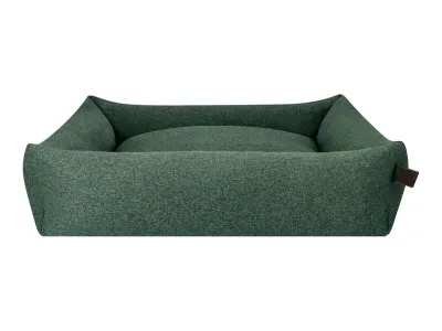 Dog Bed Snug Basket Botanical Green – Fantail Origin