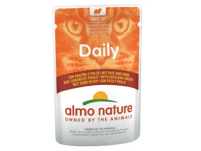 Almo Nature Daily Cats met kip en eend