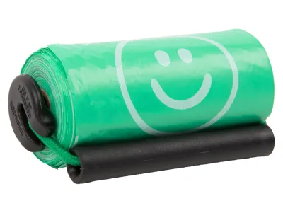 Poop Bag Dispenser + Roll (15 bags) – Springer Black