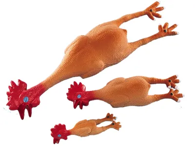Latex Dog Toy Chicken 47cm