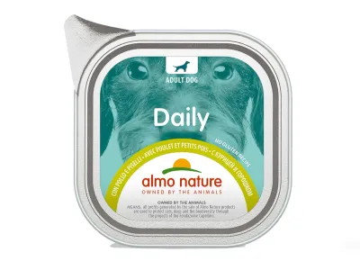 Daily Dogs Wet Food with Chicken and Beans – Almo Nature
