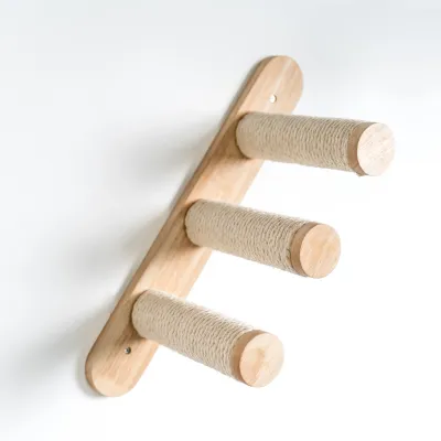 Cat Climbing Wall Ladder Set – RHR Quality Wallladder Beige