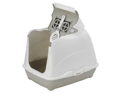 Cat Litter Box Jumbo Grey