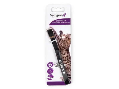 Cat Collar My Boss Black