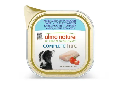 Almo Nature HFC Complete Dog Food Cod & Tomato