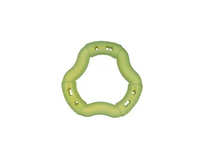 Dog Toy TPR Ring 12cm – Green Apple