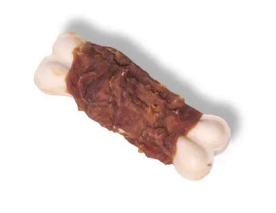 Wrapped Duck Pressed Bones