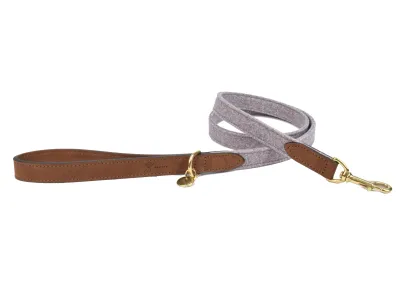 Fantail Blend Dog Leash Light Grey