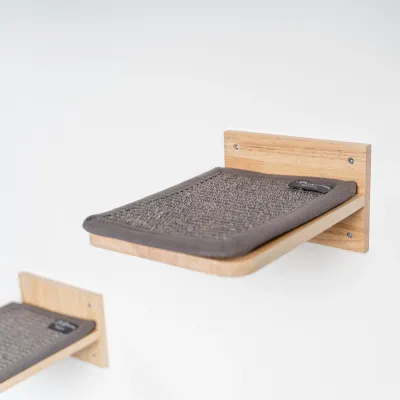 Cat Wall Furniture - Wall Steps Set of 3 (Grey) – RHR Quality WALLPLATE