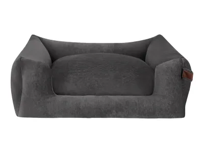 Dog Bed Basket Snooze Smoke Grey – Fantail