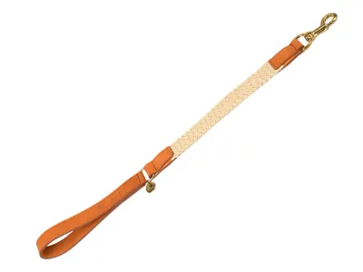 Dog Leash Short Tau Light Brown – Fantail